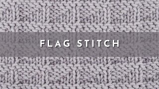 How to Knit the Stockinette Triangle Stitch  Knitting Stitch Pattern  English Style [upl. by Atnohsal115]