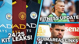 2425 KIT LEAKS GUIMARAES WANTED FITNESS UPDATES amp MORE  Man City News Roundup [upl. by Eisaj]