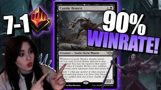 😯The BEST Mono Black Deck in YEARS🔥Standard MTG Arena Gameplay amp Deck Tech [upl. by Nauqas200]