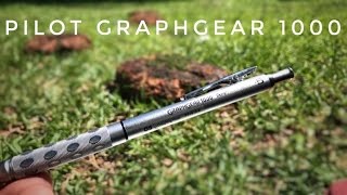 Pentel Graphgear 1000 Drafting Pencil Review [upl. by Ataner]