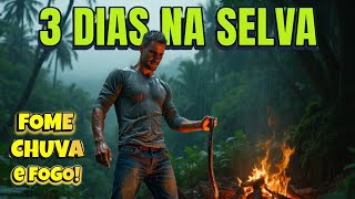 No Limite da Sobrevivência Episódio 2  Sobrevivendo à Chuva e Fome na Selva Densa [upl. by Pacifica]