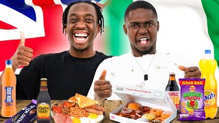 NIGERIAN TRIES BRITISH FOODS [upl. by Mavra]