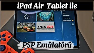 iPad Air iOS PSP Oyun Emulatörü Denedim  PPSSPP Emu on iOS [upl. by Haliled]