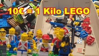 LEGO 10 Euro pro Kilo LEGO Konvolut Unboxing LEGO Haul wertvolle Teile Information zum Kanal [upl. by Aivalf]