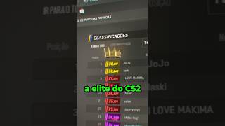 A FARSA do ranking PREMIER no CS 2 shorts cs cs2 [upl. by Irodim]