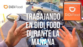 ¡Trabajando en la Mañana en DDI FOOD ¿CONVIENE ¿CUANTOS PEDIDOS SE PUEDEN HACER [upl. by Nylarahs]