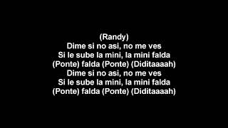 Voltio ft Jowell amp Randy  Pónmela Letra [upl. by Mairem]