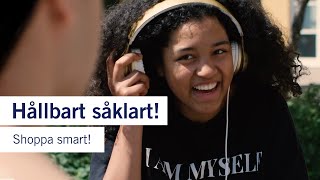 Hållbart såklart – Shoppa smart [upl. by Nahor]