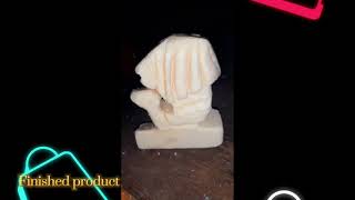 MAPEH  ARTS 8 Merlion Soap Carving  Nathan S Dulatre [upl. by Ecirtap]