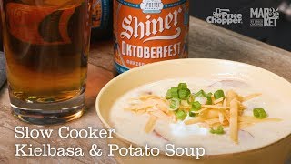 Slow Cooker Kielbasa and Potato Soup  Shiner Oktoberfest [upl. by Krug153]