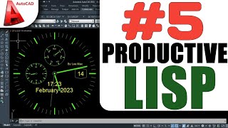 quot05 Powerful and Inspiring AutoCAD Lisp Programs Best Tutorialsquot [upl. by Itnava]