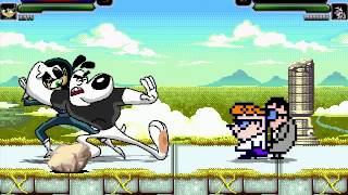 MUGEN Episode 2345 Dudley Puppy and Kitty Katswell vs Dexter and Mandark [upl. by Assiralk]