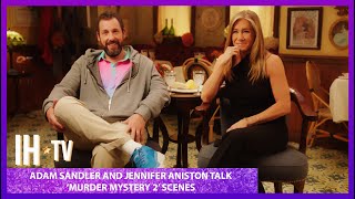 Jennifer Aniston amp Adam Sandler Interview  Murder Mystery 2 2023 [upl. by Ecinwahs]