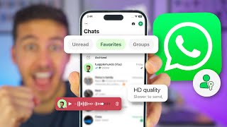 Actualización de WhatsApp para iPhone y Android 🔥 ¡Por fin [upl. by Drusy]