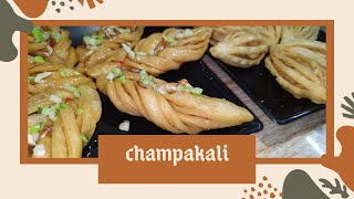 Champakali Recipe  Sweet and Salty Champakali Recipe  Diwali Special Champakali [upl. by Raddy453]