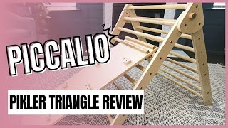 Piccalio Mini Climber Pikler Triangle Set Review [upl. by Elbart]