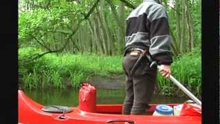 Flusslandschaft Warnow  eine Kanutour Canoe tour [upl. by Issi]