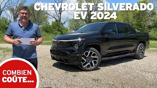 Combien coûtele Chevrolet Silverado EV 2024 100 électrique [upl. by Azne]