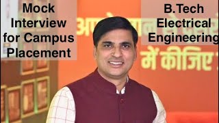 Electrical Mock Interview I Campus Interview I Campus Placements I Arvind Singh Pemawat [upl. by Pandolfi]