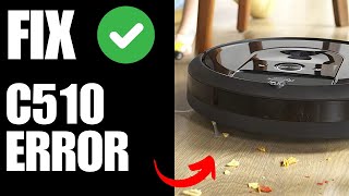 Roomba C510 Error  How To Fix [upl. by Nyrac767]