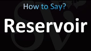 How to Pronounce Reservoir correctly [upl. by Ahsinnod765]