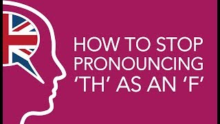 STOP pronouncing TH as an F  Simple Tip Revealed [upl. by Letrice]