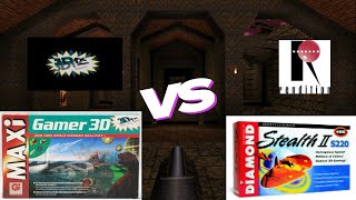 GLQuake VS VQuake  3dfx VS Rendition [upl. by Arinay490]