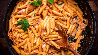 Creamy And Comforting Penne Al Baffo In Less Than 30 Minutes [upl. by Odraner]