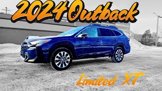 2024 Subaru Outback Limited XT  Condensed walk through 24OB9727 [upl. by Anec344]