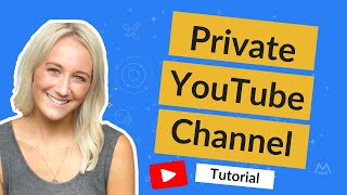 How to create a private YouTube Channel  Monetize a YouTube community [upl. by Sitsuj]