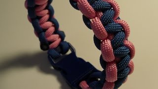 Paracord Knoten Anleitung in Deutsch Basic Cobra auch als Blog [upl. by Gnehs]