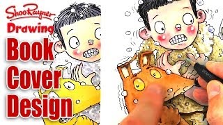 How to design book covers  Watercolour Illustration [upl. by Cindra34]