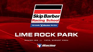 Skip Barber Formula iRacing Series  Round 4  Lime Rock Park [upl. by Eulalee190]