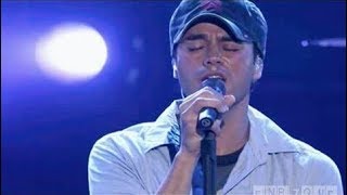 Enrique Iglesias  Somebodys me LIVE [upl. by Nivahb]