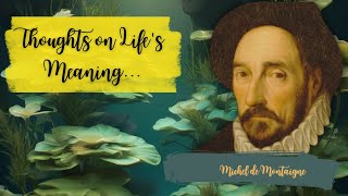 Montaigne Essays and Reflections on Humanity and Life [upl. by Aerdnak218]