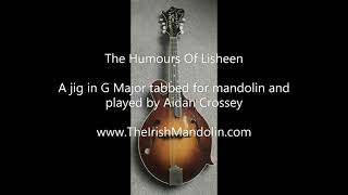 The Humours Of Lisheen  a jig in G Major tabbed for mandolin and played by Aidan Crossey [upl. by Wachtel]