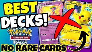 The Best FREE DECKS You Can Build RIGHT NOW Pokemon TCG Pocket [upl. by Anavas350]