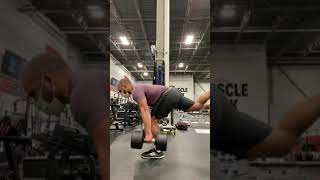 1 Leg Straight Leg Deadlift 200x5  160 lbs bodyweight [upl. by Lenna1]