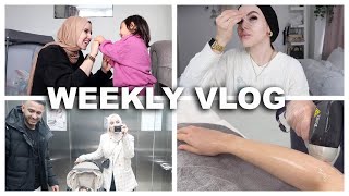 WEEKLY VLOG GRWM Opening up about motherhood  Laser hair removal etc [upl. by Valencia763]