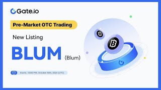 🚨 Blum Token PreMarket Listing on Gateio Points or Tokens Understanding the Difference 🚨 [upl. by Arezzini]