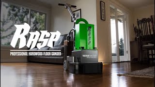 WerkMaster RASP  Hardwood Floor Sander MultiDisc Buffer Edger Concrete Surface Prep amp Polisher [upl. by Saleme]