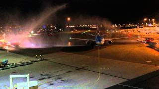 Worlds last passenger MD11KLM commercial flight ever arriving at Amsterdam [upl. by Nimad586]