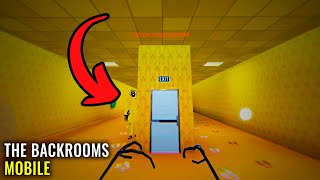 The Backrooms  Mobile Gameplay Android Hide in The Backroom Online  This game is not scary but [upl. by Melesa]