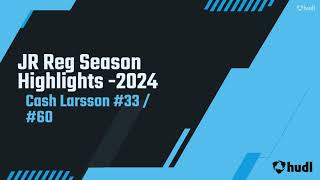 CASH LARSSON  TOP Middle Linebacker Oregon  2024 Season Highlights [upl. by Gausman]