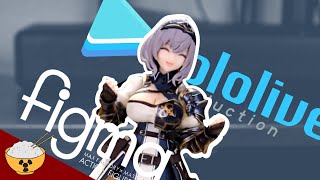 Figma 565 Shirogane Noel  Hololive REVIEW [upl. by Ecnerrat]