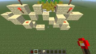 Minecraft  Compact Full Adder 2 Wide with 2 Tick Carry [upl. by Quartana147]