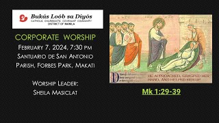 BLD Manila Corporate Worship  February 7 2024 [upl. by Ecydnak413]