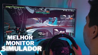 QUAL MONITOR COMPRAR PARA UM SIMULADOR DE CORRIDA [upl. by Ajim]