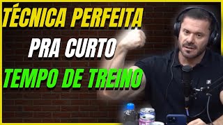 A SOLUÇÃO PRA QUEM TEM POUCO TEMPO PRA TREINAR  TREINO RÁPIDO E EFICIENTE [upl. by Lazor]