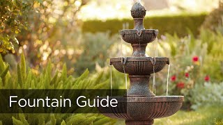 Fountains Buying Guide and Cleaning Tips  Lamps Plus [upl. by Arinay]